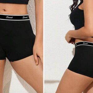 5 Pack Women Shorts Comfortable Minimalist Ribbon Waistband